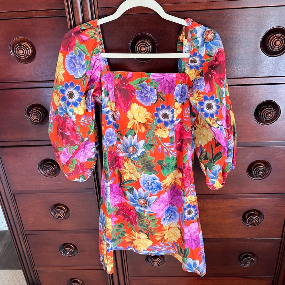 Cara Cara Floral Puff Sleeve Dress